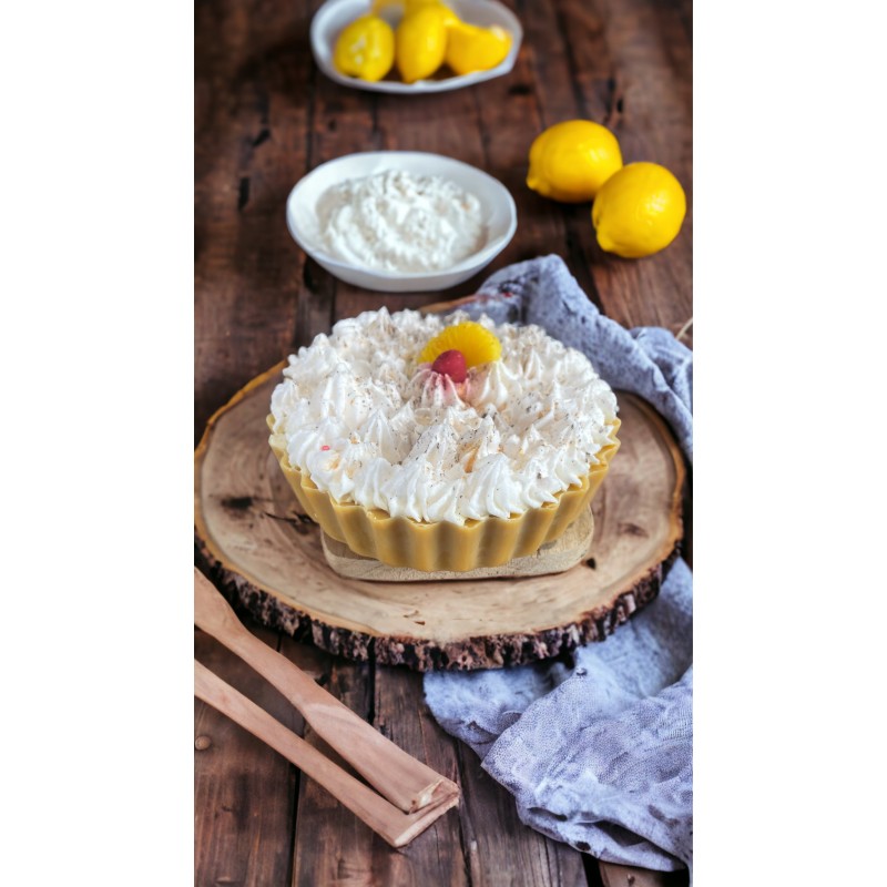 Διακοσμητικό Κερί ''Lemon pie'' 