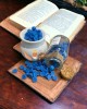 Σταγόνες wax melts με άρωμα ''Bibliothique'' σε μπουκαλάκι με φελλό